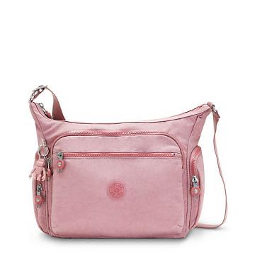 Bolsos Cruzados Kipling Gabbie Lavanda Rosas | MX 1155DF